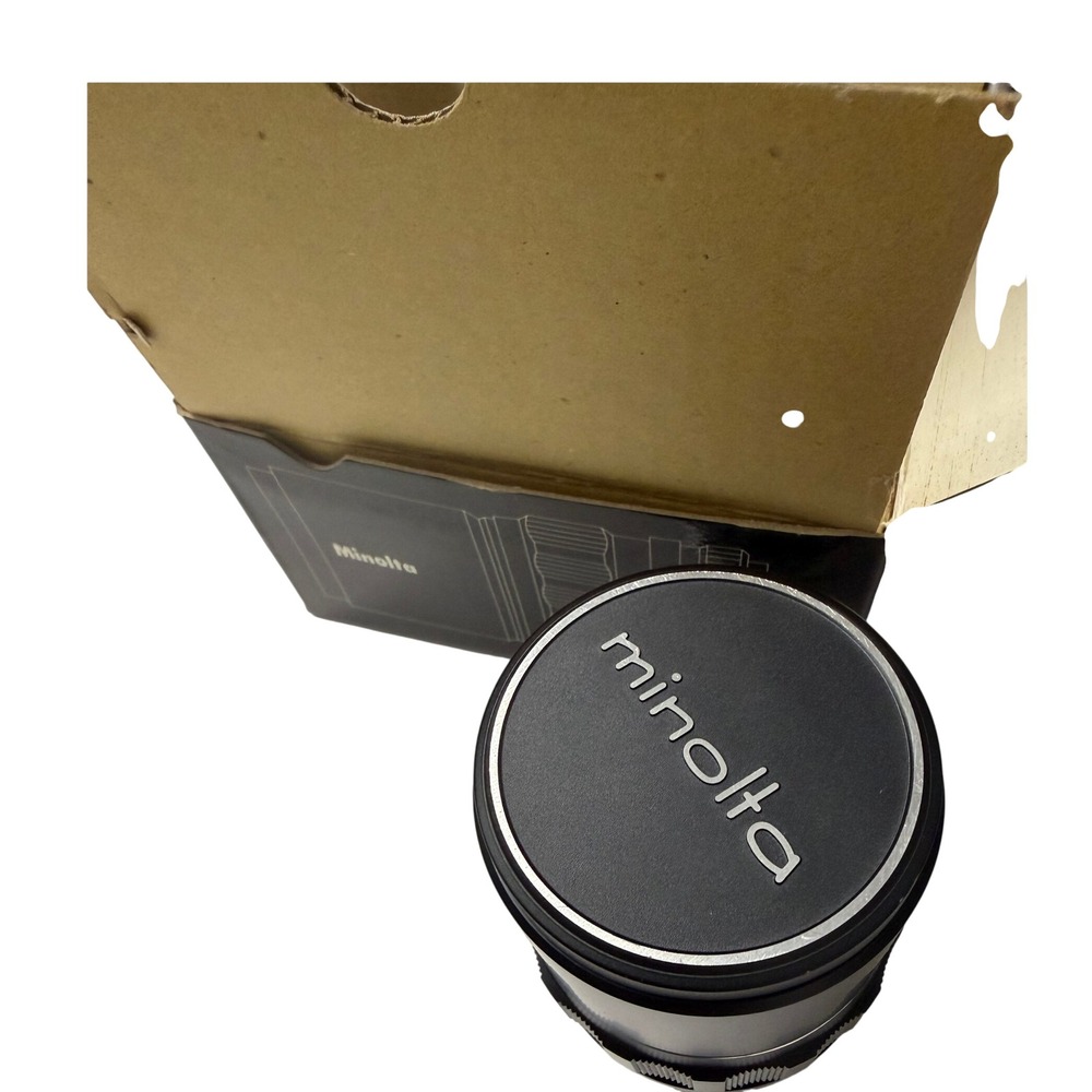 Minolta MC Tele Rokkor-PF 135mm f2.8 Lens Vintage SR Mount with Box